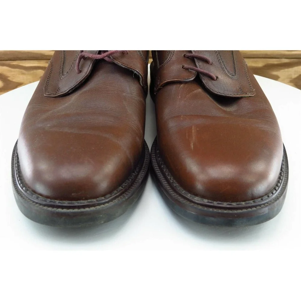 Giorgio Brutini Shoes‎ Sz 9 M Brown Derby Oxfords Leather Men